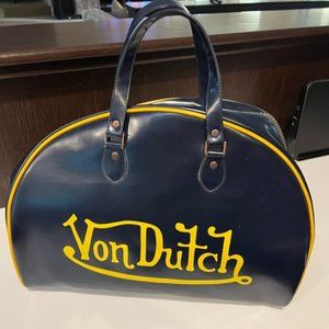 Vintage VonDutch Bowling Travel Bag